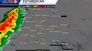 WEATHER BLOG: Monitoring chances for fast-moving showers Tuesday night into Wednesday