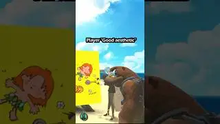 VR art featuring Banjo Kazooie! Okinawa Japanese Virtual Festival. #shorts