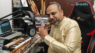 Flutist Dr Ramachandra Murthy Performance | @bharathivlog
