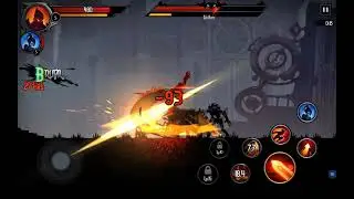 Shadow Knights Defeating the first boss