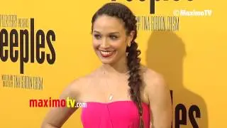 Jaclyn Betham PEEPLES Premiere Black Carpet Arrrivals @jaclynbetham