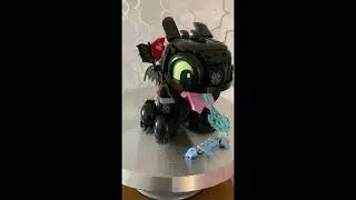I made the new toothless Lego. It was quite tricky and took me most of the afternoon but I did it!