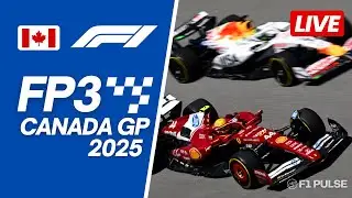 🔴F1 LIVE - Canada GP FP3 - Commentary + Timing (WATCH-ALONG)