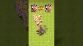 Level 1 King Vs Max King 👑|Clash Of Clans|#shorts #trending #clashofclans #coc #clash #gaming