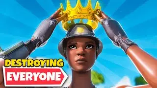 Destroying EVERYONE in Fortnite…
