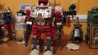 Galaxy Robot Ranger II (Red version) Before Repair