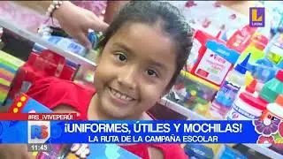 ¡Uniformes, útiles y mochilas! Te mostramos la ruta de la campaña escolar 2023