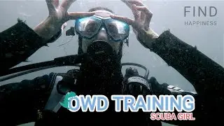 SCUBA GIRL 🤿 OWSD TRAINING / DIVING CENTER AKVATEK / SCUBA DIVING AND EDUCATION CENTER #dcakvatek