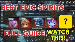 MIR4-BEST EPIC SPIRITS GUIDE | EPIC EDITION