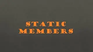 OOP: Static Variables and Methods Simplified | Day 5