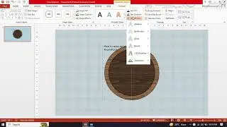 How to wrap up text around a circle in PowerPoint | Simple Technical Solutions