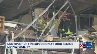 Several hurt in explosion at Ohio senior living facility