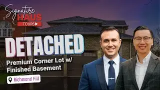 Premium Corner Detached with Finished Basement in Devonsleigh | 60 Falling River Dr, Richmond Hill