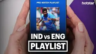 Perfect Playlist to set the mood for #INDvENG