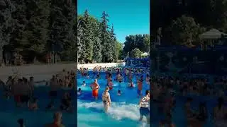 Palatinus Thermal and Open - air Bath, Margaret Island, Budapest, Hungary 🌊 ⛲️ 🏊&zwj;♂️ 🇭🇺