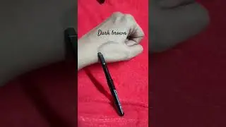 Blueheaven true brow eyebrow definer #eyebrowtutorial #blueheaven #brown #longlasting #swatch#kajal