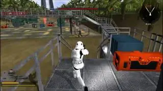 Battlefront 2 gameplay-Scarif Map(Mod)