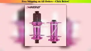 HASSNS PRO7 Bicycle Hub 24/32Holes J-Bend Spokes THRU Axle 12X142 HG/XD/MS 4Pcs