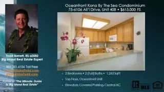 Kona Oceanfront Vacation Rental Condo Kona By The Sea