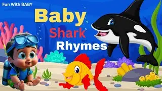 🦈 Baby Shark Rhymes for Kids | नन्हे शार्क गाने | Fun With BABY Songs & Nursery Rhymes 🎶