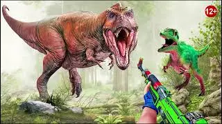 Dinosaur Hunting Games: Angry Gorilla attack for Animal rescue mission.