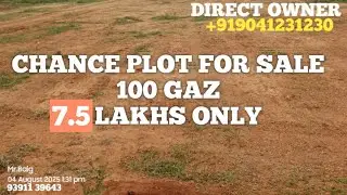JP DARGAH URGENT CHANCE PLOT FOR SALE DIRECT OWNER 9041231230