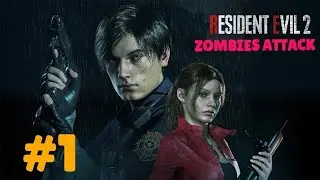 Zombie Outbreak In Racoon City 😱 || Resident Evil 2 Remake GamePlay  #1