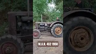 Tractor Spotting M.A.N. 42S 1958 #tractor #agriculture #farming #tracteur #farm #traktor