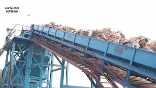 Use site of paper pulping equipment