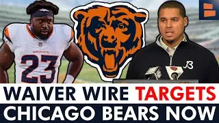 Chicago Bears Waiver Wire Targets + Ryan Poles Updates On Zah Frazier, Kiran Amegadjie & Injury News
