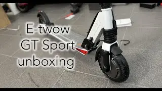 E-twow GT Sport - mini koloběžka, co letí přes 40km/h 🔥. Unboxing.