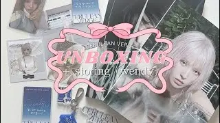 .✦ ݁˖ cerulean verge unboxing + binder set up | wendy