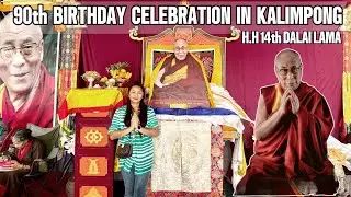 HAPPY BIRTHDAY H.H THE 14TH DALAI LAMA 🙏!!KALIMPONG @Yangchen vlog