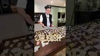 How long y&rsquo;all think this table is? 🧐Watch till the end for the answer!!!😤 #aporro #diamond