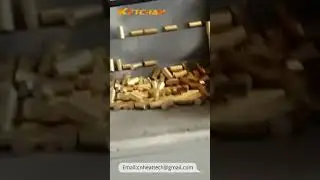 Brass Rods Induction Forging Machine  #induction #heating #forging #brassrods  #inductionheating