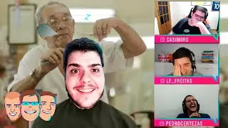 HISTÓRIAS INCRÍVEIS DE CAZÉ, LUÍS E CERTEZAS NA BARBEARIA! - Cortes TNT Sports