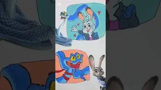 Zaerapolus 2 Judy and her new friend. #drawing #sketchful #mylitlepony #disney #games #cartoon
