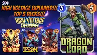 High Voltage Overdrive Guide! Rules, Rewards & Top 3 Decks + Season Pass Giveaway | Marvel SNAP