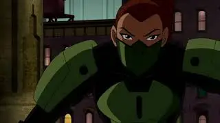 Batman y capucha roja vs el equipo de mascara negra