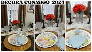 IDEAS DE DECORACI&Oacute;N DE PRIMAVERA ||  DECORACI&Oacute;N ECON&Oacute;MICA para decorar EL COMEDOR