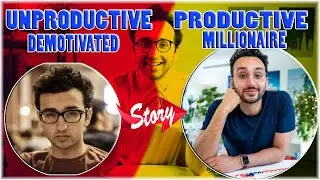 From Unproductive to Being Productive GURU @aliabdaal