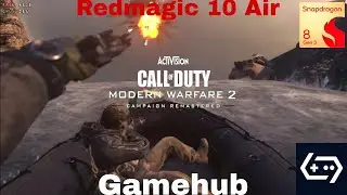 CALL OF DUTY MODERN WARFARE 2 REMASTERED no Android com Gamehub - Redmagic 10 Air