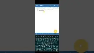 #  print calculator from input | Code In The Description | In Pydroid 3 App