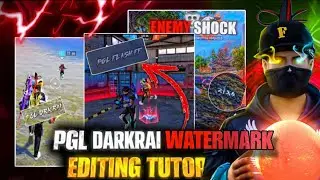 PGL DARKRAI💀WATERMARK EDITING TUTORIAL📈 |    🤓 PGL FLASH WATERMARK QUALITY TUTORIAL 💯 |