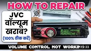 jvc kd-r416 car stereo volume control not working jvc
