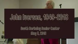John Iversen Memorial May 5, 2019
