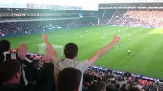 West brom 0-2 Newcastle United coloccini goal