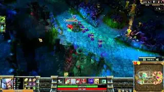 League of Legends - 3vs3 - Twisted Treeline - Gameplay as Tryndamere