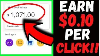 Earn $0.10 Per Click: Get Paid to click on Ads 2025 | Make money clicking ads | Get Paid Per Clicks