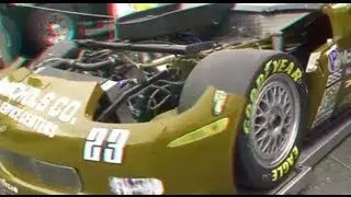 Amy Ruman Trans Am/GT-1 Corvette #23 at Limerock  In 3D - HD